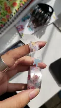 Washi Tape-5 unidades/juego de pegatinas, suministros escolares, papelería, cielo estrellado, Cintas adhesivas, Cintas Decorativas