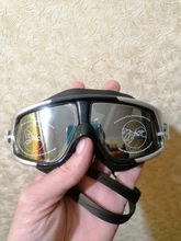 COPOZZ-Gafas de natación de silicona con marco grande para hombre y mujer, cómodas, antivaho, UV, impermeable