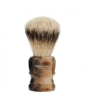 

Trueffit & Hill Wellington Shaving Brush Super Badger Faux Horn