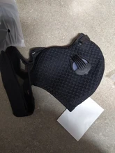 Máscara de cara de ciclista con filtros PM 2,5, Mascarilla anticontaminación con válvula de respiración de carbón activado para ciclismo