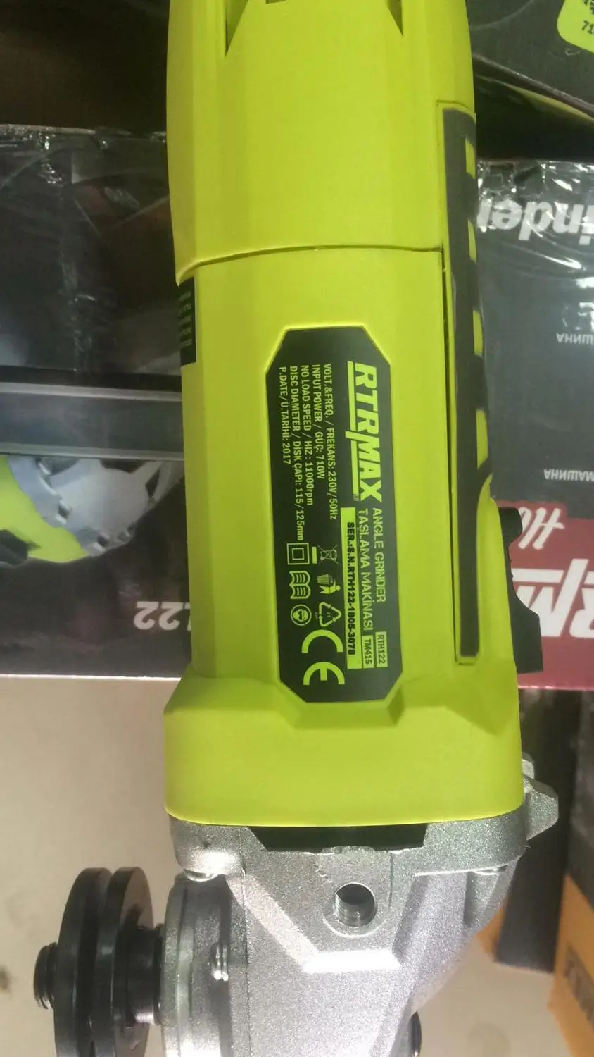 Авуç ташлама макинасы 710 Вт RTH122|Абразивные инструменты| |