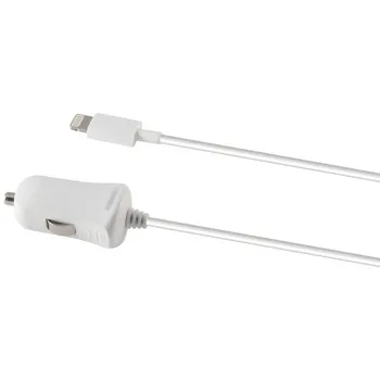 

Car Charger Lightning 1a KSIX iPhone White