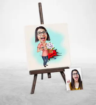 

Personalized Housewife Cartoon Şovaleli Natural Stone-2