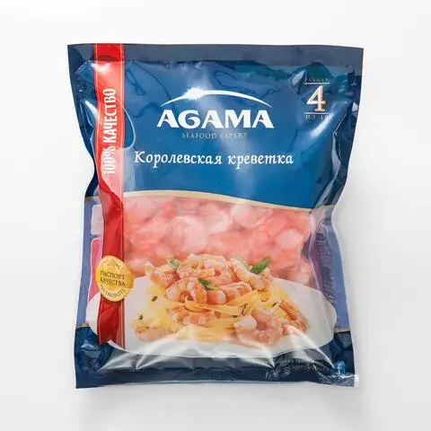 Креветки Agama королевские очищенные для пасты №4 300 г |