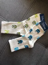 Disney Girl-Calcetines de algodón con dibujos de animales para mujer, medias divertidas de tubo para adultos