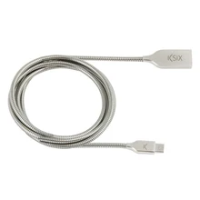 Кабель USB для Micro USB 1 м серебристый