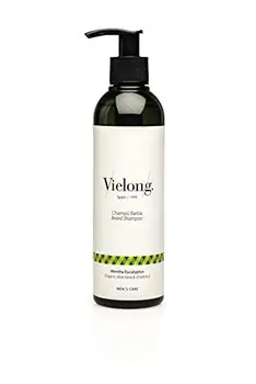 

Vielong beard shampoo Aloe Vera and vitamin E with peppermint and eucalyptus extracts-250 Ml. 300 g