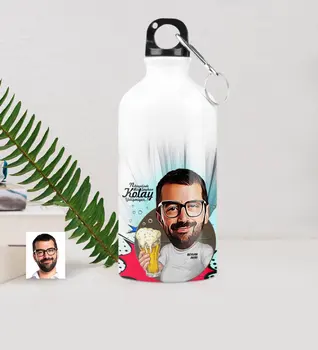 

Personalized Cheers Caricature Of Metal Water bowl (500 ml.) 1