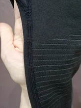 NORMOV-Leggings deportivos calados para mujer, pantalones de mallas con cintura alta, sin costuras, color negro, transpirables, de secado rápido, efecto realce, para entrenamiento