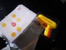 Pistola de caramelos de azúcar, piruleta, juguetes para novias, juguete ligero, almacenamiento de piruletas para niños y adultos, te amo