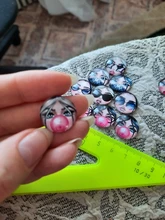 Matryoshka rusa, 10 Uds., mezcla de 12mm/18mm/20mm/25mm, cabujones redondos de cristal para hacer fotos