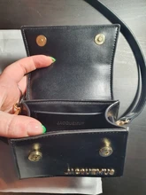 Jacquemus-bolsos de mano de alta calidad para mujer, bandoleras femeninas de Color sólido, de lujo con letras cruzadas, de diseñador para fiesta, 2019