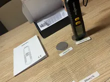 RICHMETERS GY910 medidor de espesor de recubrimiento Digital 1 micrón/0-1300 de la pintura del coche de espesor de película probador del metro de FE/NFE