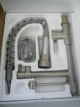 Kitchen Faucet Double-Nozzle Water Stretch-Spring Pull-Out Single-Handle 360-Rotating