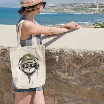 

Angemiel Bag Earmuff Hat Bespectacled Cat Cat Cloth Bag