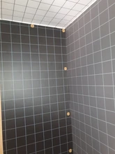 Vinyl Wallpaper Film Toilet-Background Tile Self-Adhesive Kitchen Bathroom Waterproof
