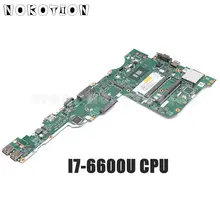 NOKOTION 01YR028 CILL1 L2 LA-C422P материнская плата для lenovo ThinkPad L570 Материнская плата ноутбука SR2F1 I7-6600U 2,6 ГГц процессор