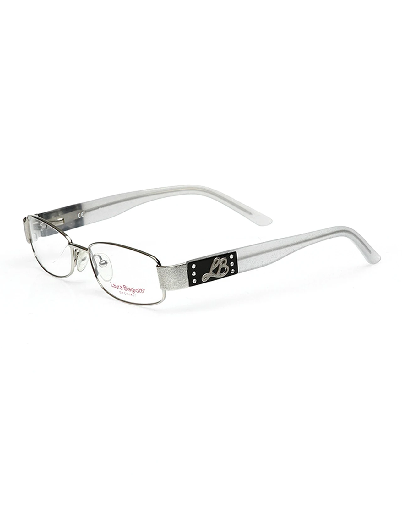 

Markamilla Women Reading Glasses Frame Demo Glasses Eyewear Transparent High Quality WomenLaura Biagiotti LB 006 PNL