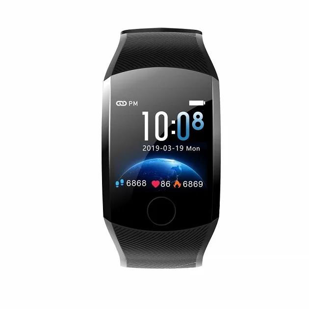 Фитнес браслет smart bracelet Q11(Черный