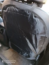 1Pc asiento trasero del coche cubierta del Protector de la Pad niños Kick Anti barro sucio Mat negro asiento para niños pequeños de ventas al por mayor caliente asiento de coche tiro Pad