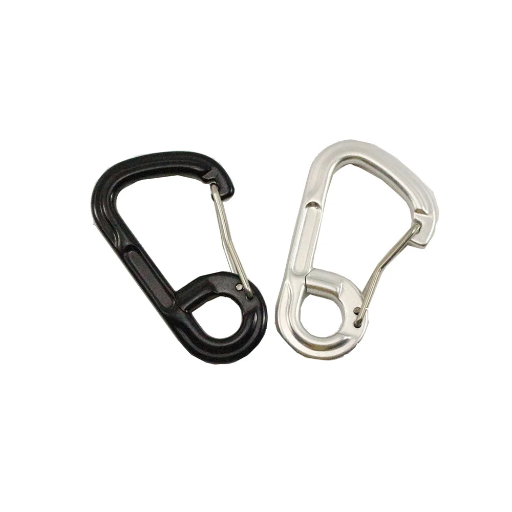 

Aluminum Alloy Carabiner Buckle Carbiner Keychain Outdoor Camping Climbing Snap Clip Lock Buckle Hook For Camping Hiking Clmbing