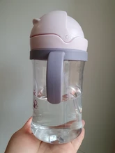 Taza De alimentación De bebé De 350ml con pajita para niños, nueva Taza De entrenamiento con pajita para aprender a beber