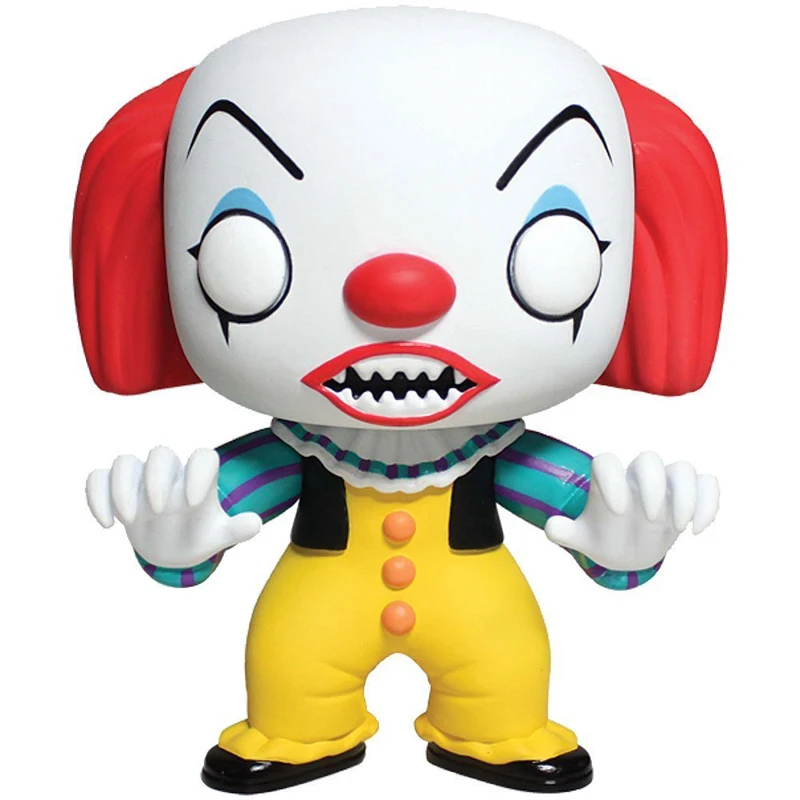 Funko Pop 55 IT Movies: Stephen King's It-Pennywise клоун фигурка Коллекционная модель игрушки 10 см