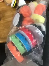 Esponja para pulir autos almohadillas de espuma búfer Kit de la máquina de pulido alfombrillas de cera para elimina arañazos
