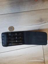 Pinzas antiestáticas de acero inoxidable para mantenimiento de cejas, herramientas de reparación de precisión Industrial, recta, 4 Uds.