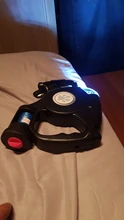 Leash Flashlight Extendable Lead Pet-Dog with Garbage-Bag