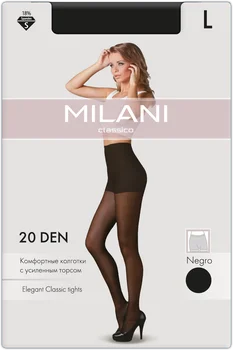 

Колготки женские с шортиками MILANI 40D 1 пара в упаковке