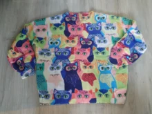 Sweater Pullover Embroidery Animal Knitting Harajuku Fluffy Cartoon Women Kawaii Warm