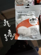 Mascarilla KN95 FFP2 de 5 capas con filtro, máscara protectora para la cara, antipolvo, antigripal