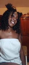 Peluca de cabello humano rizado de 13x4 para mujer, Frontal de encaje postizo, pelo negro brasileño predespuntado con Baay, Remy 150%