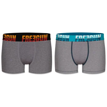 

FREEGUN Boxers type boxer pack 2/6 units in various Colour plain basic