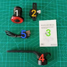 Light-Accessories Taillight-Light Bike Charging-Bicycle Sensing Smart X-Tiger Auto-Brake