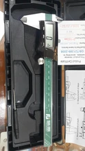 FUJIWARA-Calibrador digital de acero inoxidable Vernier, de 0 a 150mm, 1/64 fracción/MM/pulgada, LCD, resistente al agua, IP54