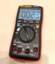 ANENG-multímetro Digital AN9002 con Bluetooth, multímetro profesional de 6000 recuentos, RMS, probador de voltaje de corriente AC/DC, rango automático