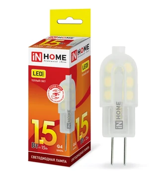 

LED lamp LED-JC-VC 1.5 W 12 V G4 3000 95Лм IN HOME