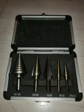 HSS broca de aluminio orificios múltiples juego de brocas para Metal madera agujero de perforación cortador paso cono Taladro