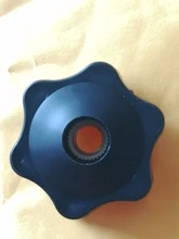 Tuercas de apriete Manual M4 M5 M6, M8, M10, M12, rosca mecánica negra, sujeción de tuercas, perilla, 5 uds.