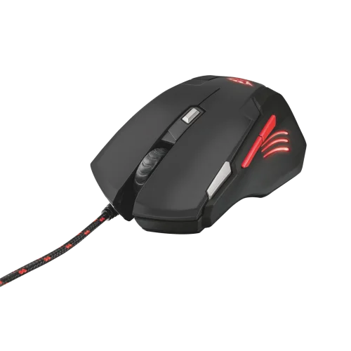 Игровая проводная мышь 21090 Trust GXT 111 до 2500 dpi 7 клавиш