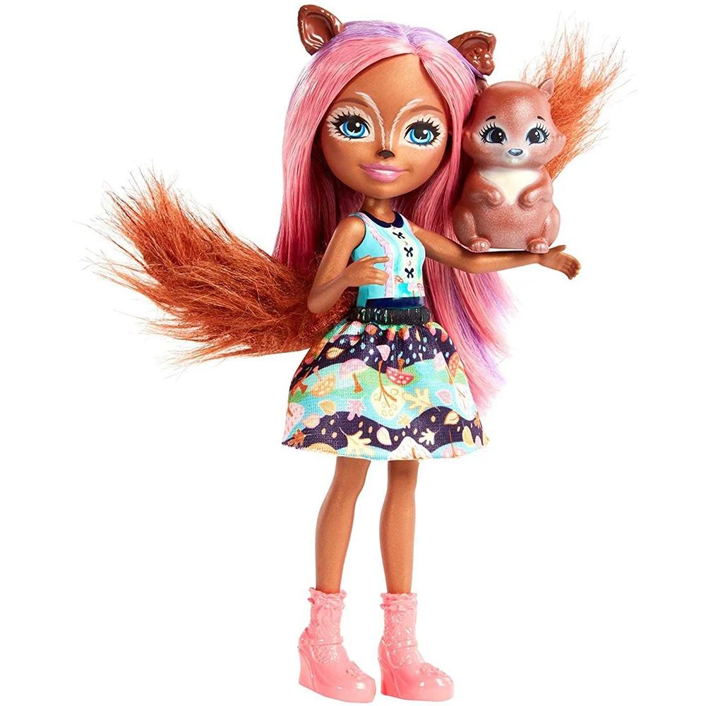Doll Enchantimals Санча Squirrel favorite зверюшкой photo