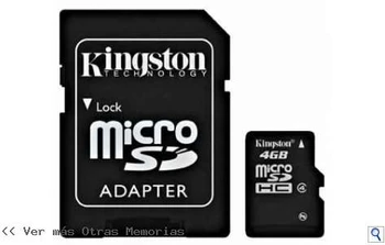 

KINGSTON MICRO SDC4 4GB ADAPTER (1432325)