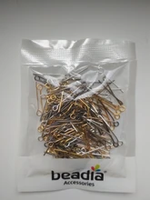 200 unids/lote ojo cabeza pines 20 25 30 35 40 45 50 mm de ojo pines agujas cuentas suministros de fabricación de la joyería DIY accesorios conclusiones