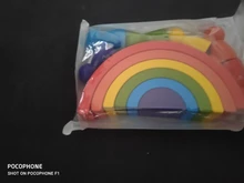 Baby Toy Block-Rainbow-Toy Building-Block Educational Natural Wooden Gift Children Kindergarten-Supplies