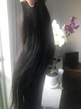 Cinta en extensiones de cabello humano Real pelo brasileño 20 piezas/40PCS máquina Remy sedoso recto sin fisuras de la trama de la piel 2,5 g/PCS