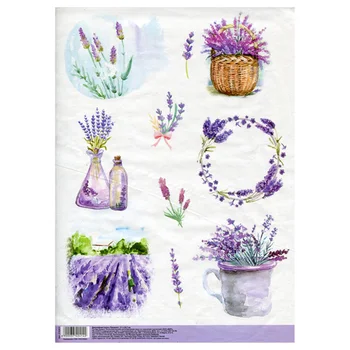 

3742414 decoupage map "Provence", 21*29,7 cm