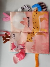 Libro de tela suave para bebés, juguete educativo Montessori para niños de 0 a 12 meses