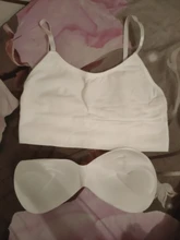 De algodón deportes Bras mujer sólido deportes sujetador de trotar gimnasio mujer deportes Bra ropa interior chica Fitness carrera Yoga Deporte Tops